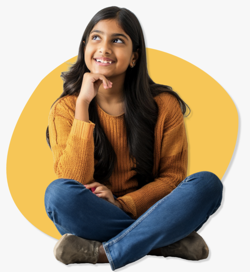 A modern girl illustration